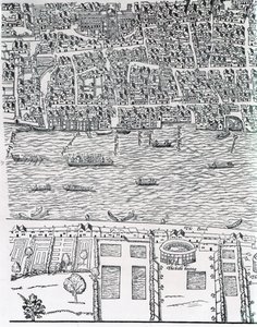 Plan Londynu, ok. 1560-70